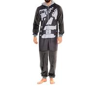 Star Wars Onesie per Uomo Mandalorian Grigio Large
