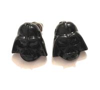 Star Wars Orecchini A Lobo Darth Vader Maschera Guerre Stellari Luke Disney