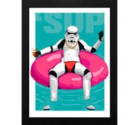 Star Wars Original Stormtrooper Framed Print Pool Boy (300) GB EYE