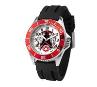 STAR WARS Orologio adulto, orologio analogico al quarzo con lunetta subacquea onori, nero, Gomma Honor