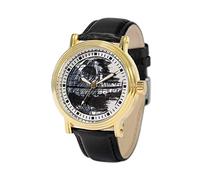 Star Wars Orologio analogico da uomo con cinturino in pelle WDS001104