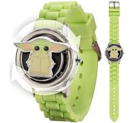 Star Wars - Orologio LCD per bambini con copertura Spinner