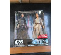 Star Wars Pacco Deux Figure Rey Vs Kylo Ren 45 CM Starkiller Base Showdown