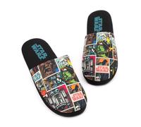 Star Wars Pantofole da uomo Adulti Comic Slip-on Black House Scarpe 45-46 EU