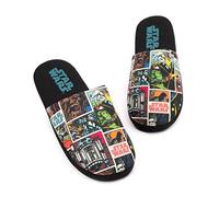 Star Wars Pantofole da uomo Adulti Comic Slip-on Black House Scarpe