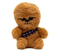 Star Wars, peluche per cani di taglia grande, media e piccola, Chibi Chewbecca seduto, 11,4 x 15,2 cm