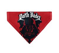 Star Wars Pet Bandana Star Wars Darth Vader Face and Text Flame Red Black White