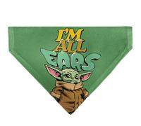 Star Wars Pet Bandana Star Wars Grogu Im All Ears Pose Green Slip On Collar Band