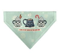 Star Wars Pet Bandana Star Wars Holiday Hot Cocoa Dark Side Quote and Icons Slip