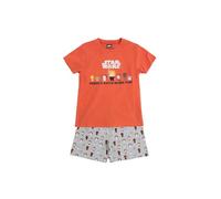 Star Wars Pigiama a maniche corte Pixel Wars per ragazzo, arancione, 12