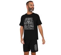 Star Wars Pigiama corto da uomo con scritta "Best Dad in the Galaxy", Nero , L