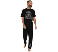 Star Wars Pigiama lungo da uomo con scritta "Best Dad in the Galaxy", Nero , XL