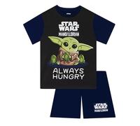 Star Wars Pigiama Ragazzo, Grogu Pigiami Bambino, Pigiami Ragazzo The Mandalorian, Cotone Pigiama Bambino Blu 7-8 Anni