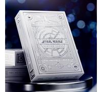 BTkviseQat theory11 Star Wars Playing Cards Silver Edition - Light Side (White) (STAR-WARS-WHITE-T11)