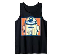 Star Wars Pop Art Style R2-D2 Boxed Close Up Portrait Canotta
