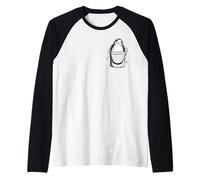 Star Wars Porg in una tasca Maglia con Maniche Raglan