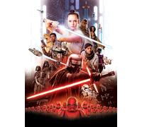 Star Wars Poster Carta da Parati Collage Rey 184x254 cm 72x100 Inch