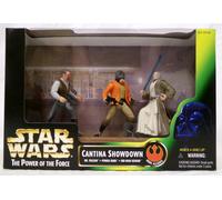 Star Wars POTF Cantina Showdown 3,75" Set Di Figure Hasbro Kenner 1997 Nuovo