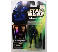 Star Wars POTF Foil Pilota Del Tie Fighter Figura 3,75" Hasbro 1997 Nuovo