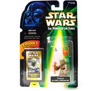 Star Wars Power of The Force Action Figure with Flashback Photo - Yoda