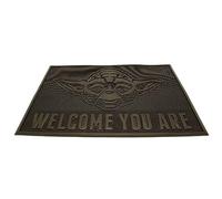 STAR WARS (YODA WECLOME) RUBBER DOORMAT NUOVO