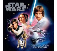 Star Wars Quadrato Calendario 2026, Compleanno, Natale, Regalo, Official Product