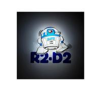 Star Wars R2-D2 3D Light FX mini lamp 3d Light Fx