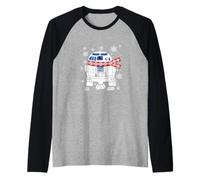 Star Wars R2-D2 in The Snow Holiday Maglia con Maniche Raglan