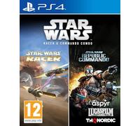 Star Wars Racer E Commando Combo PS4 Nuovo
