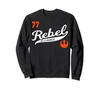 Star Wars Rebel Alliance 77 Classic Resistance Logo Baseball Felpa