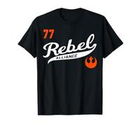 Star Wars Rebel Alliance 77 Classic Resistance Logo Baseball Maglietta