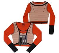 Star Wars Rebel Pilot Junior Maglietta A Maniche Lunghe Crop Top