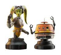 Star Wars Rebels Busto 2-pack Hera & Chopper 15 Cm Gentle Giant
