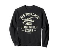 Star Wars Red Squadron Starfighter Corps Rebel Base Yavin 4 Felpa