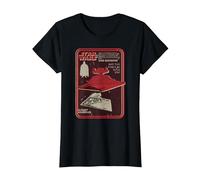 Star Wars Retro Star Destroyer Model Kit Maglietta, Donna, Nero, XS