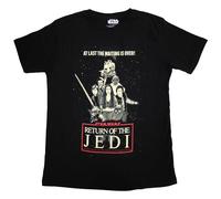 Star Wars Return Of The Jedi Waiting Is Over autorizzato Uomo maglietta