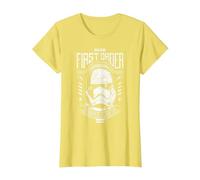 Star Wars Rise of Skywalker First Order Trooper Maglietta, Donna, Limone, 3XL