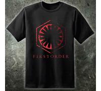 Star Wars Rogue One Episodio VII 7 8 Primo Ordine Logo Invecchiato T Shirt