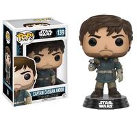 Star Wars: Rogue One Funko POP Figura In Vinile: Capitano Cassian Andor