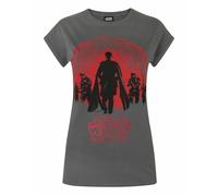 Star Wars Rogue One Grigio Foil T-shirt a maniche corte Donne