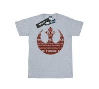 Star Wars Rogue One I'm One With The Force Alliance Maglietta Emblema (BI45656)