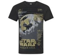 Star Wars Rogue One - Maglietta a maniche corte con Death Star - Uomo (NS4124)