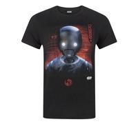 Star Wars Rogue One - Maglietta a maniche corte con K2S0 - Uomo (NS4129)