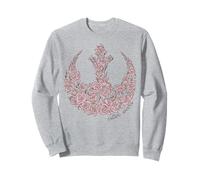 Star Wars Rose Rebel Emblem Felpa