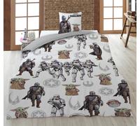 Star Wars Set Biancheria Letto 2 Parti 135 x 200 cm 80 x 80 cm