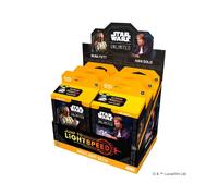 Star Wars: Set Illimitato 4 Salta a Luce Focale Vetrina Deck (6 Decks)