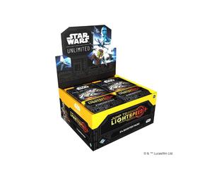 Star Wars: Set Illimitato 4 Salta Verso La Luce Scatenate Scatola Booster