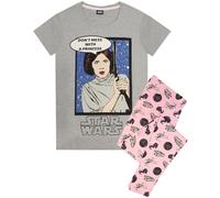 Star Wars Set Pigiama Principessa Leila Donna (NS6120)