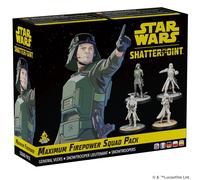 Star Wars Shatterpoint Maximum Firepower Squad Pack - Gioco di miniature da tavolo, gioco di strategia per bambini e adulti, età 14+, 2 giocatori, 90 minuti di gioco, realizzato da Atomic Mass Games