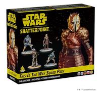 Star Wars Shatterpoint This is The Way Squad Pack - Set di figure da tavolo, g